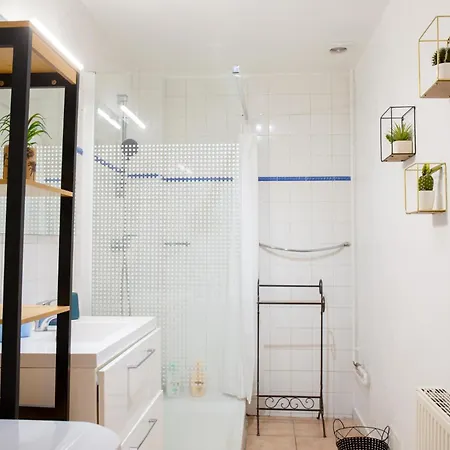 Art Deco Centre-ville, Spacieux Et Lumineux 佩皮尼昂