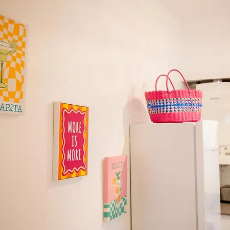 公寓 Art Deco Centre-ville, Spacieux Et Lumineux 佩皮尼昂