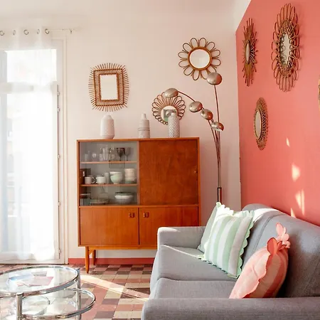 Art Deco Centre-ville, Spacieux Et Lumineux * 佩皮尼昂